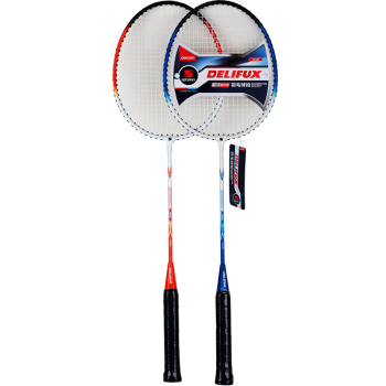 得力(deli)风行F2101 羽毛球拍全铁T型+三球套装 家庭装【图片 价格 品牌 报价】-京东